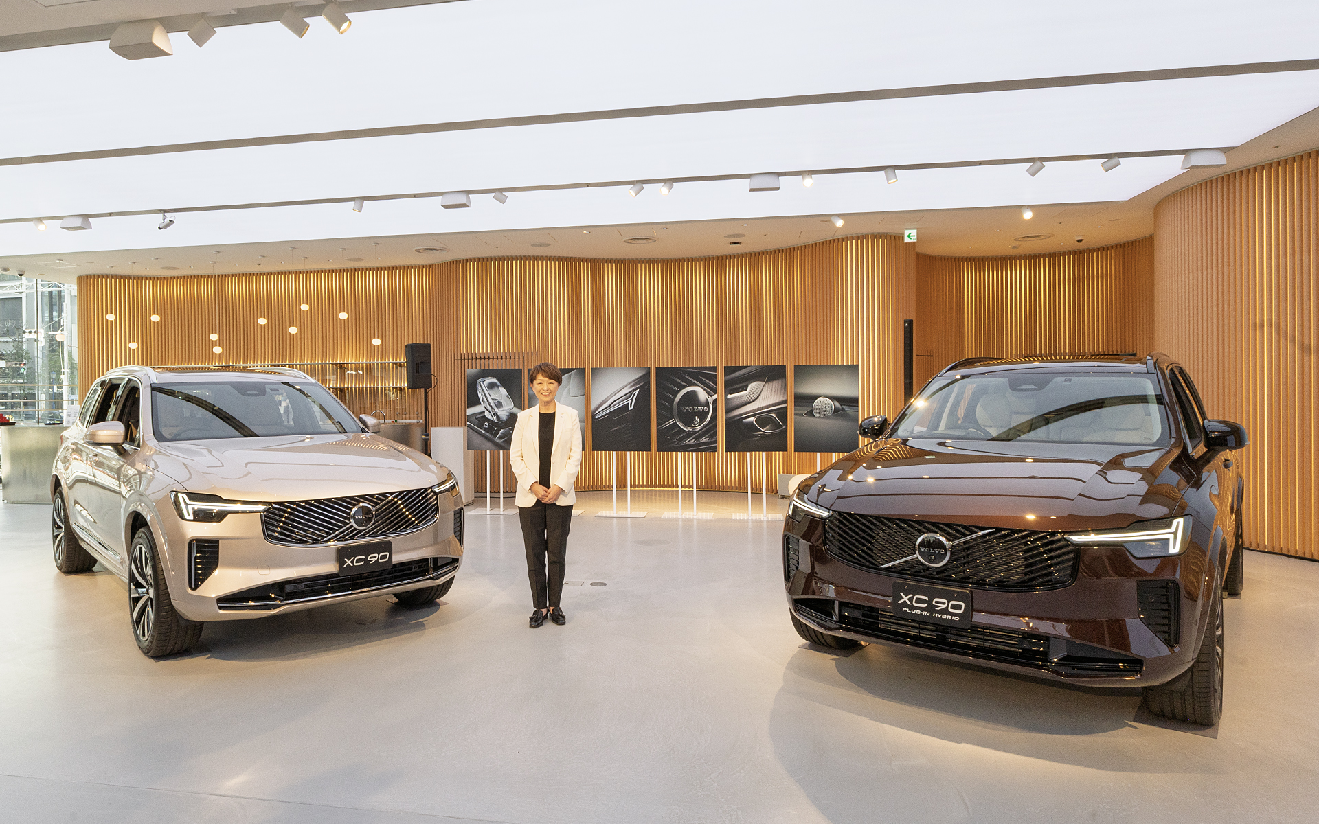 ボルボ、フラグシップ7シーターSUV「XC90」発表会 シンプルモダン