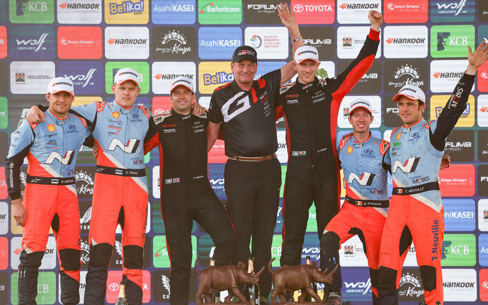 トヨタ、WRC第3戦サファリラリーで33号車エバンス／マーティン組が優勝