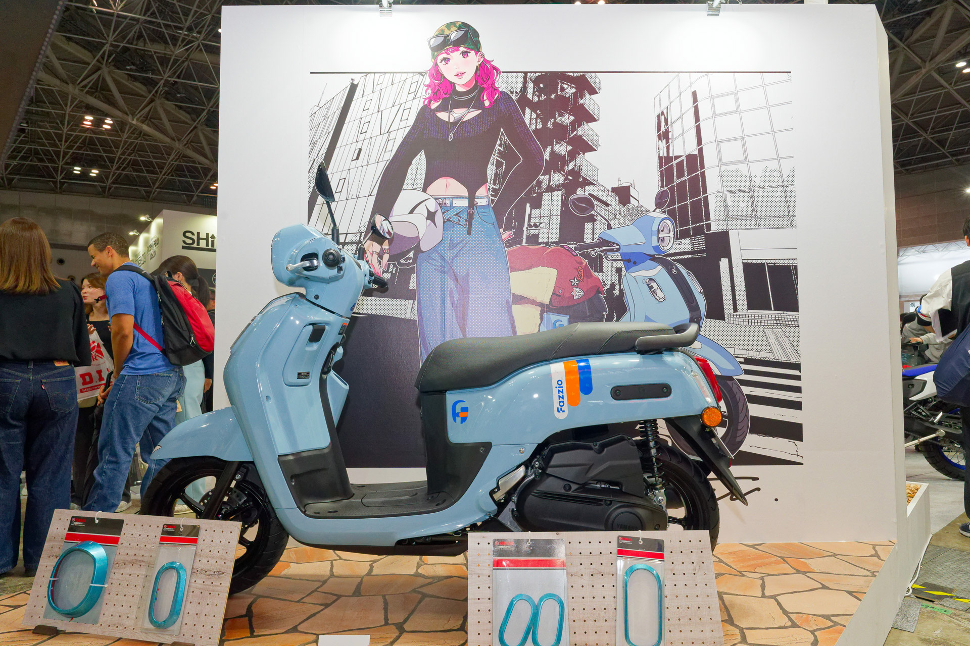ヤマハ、新感覚のファッションスクーター「Fazzio」など「東京モーター