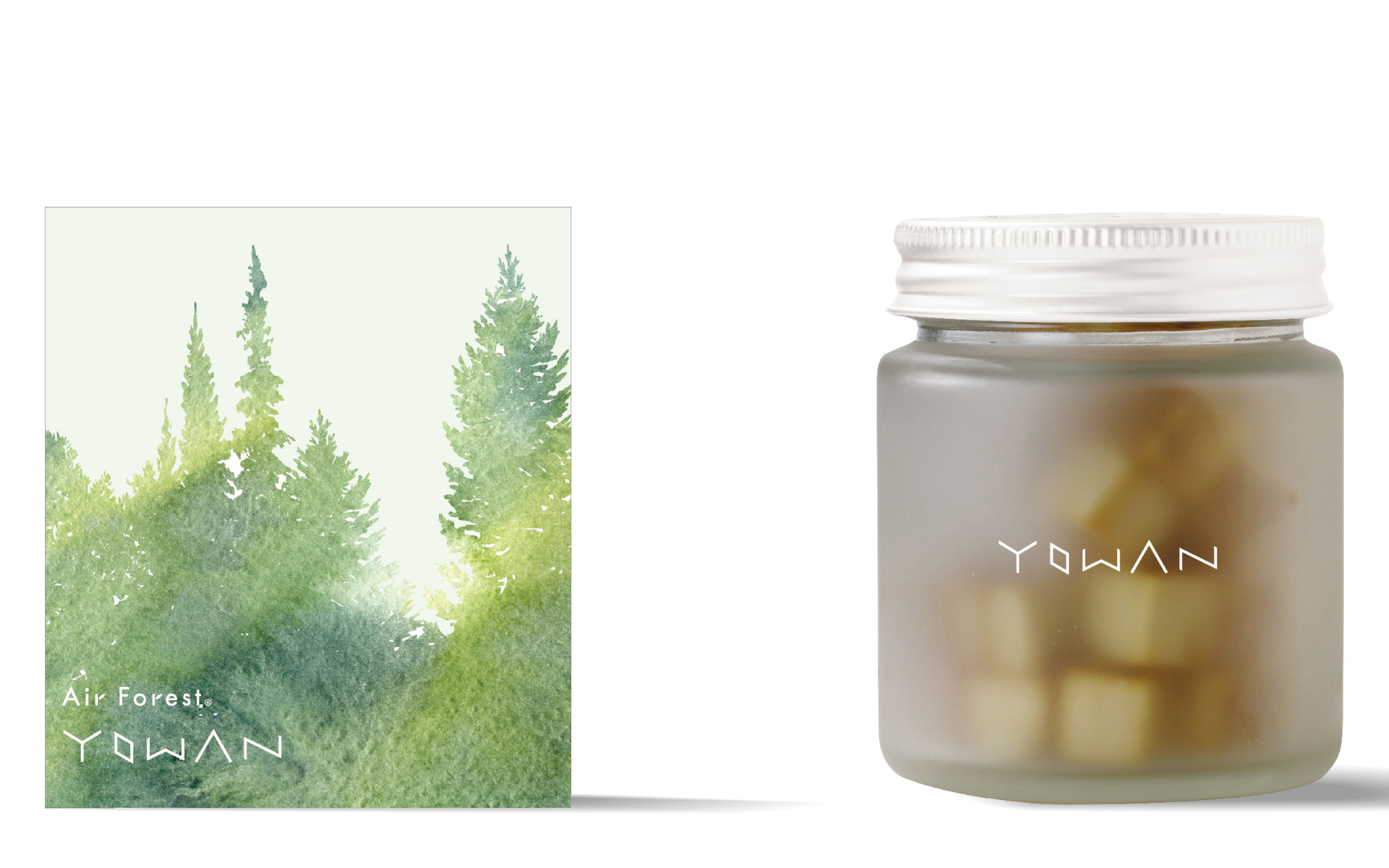 スズキ、エステーと共同開発した車用の消臭芳香剤「Air Forest YOWAN車