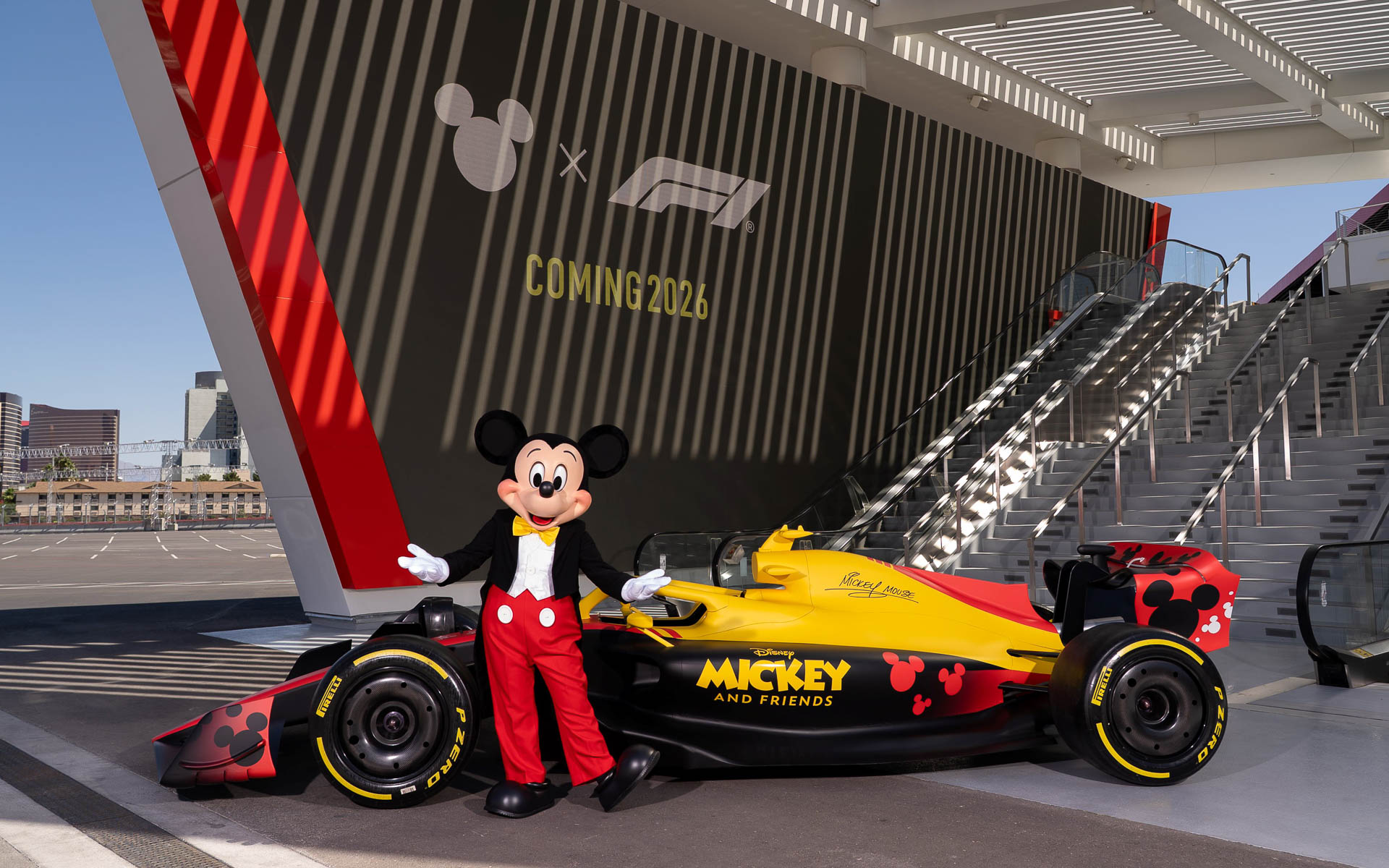 F1ディズニーコラボ なんでも F1とディズニーがコラボレーション 2026年から本格始動 - Car Watch