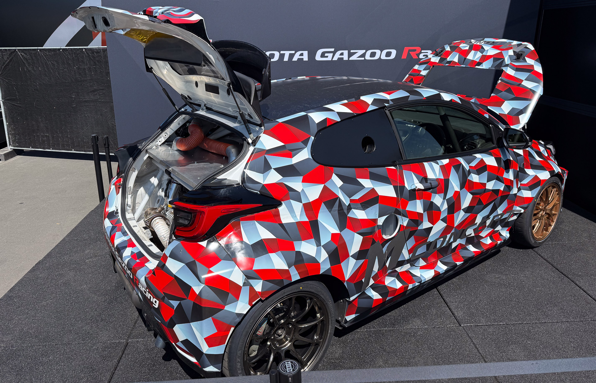 オートポリス戦のデビューへ向け進化したトヨタ「GRヤリスMコンセプト