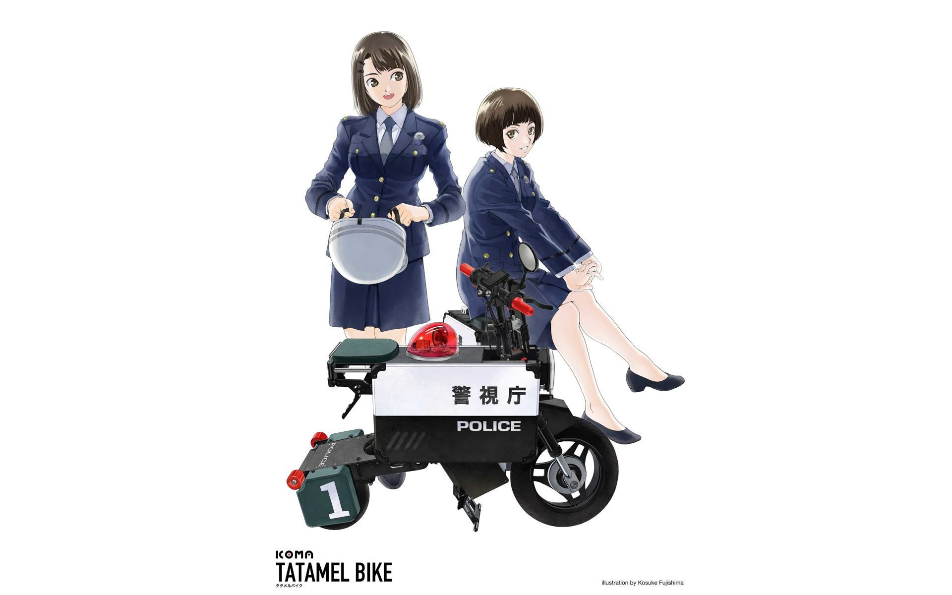 ICOMA、 藤島康介氏＆tarou2氏とコラボした「タタメルバイク」の新