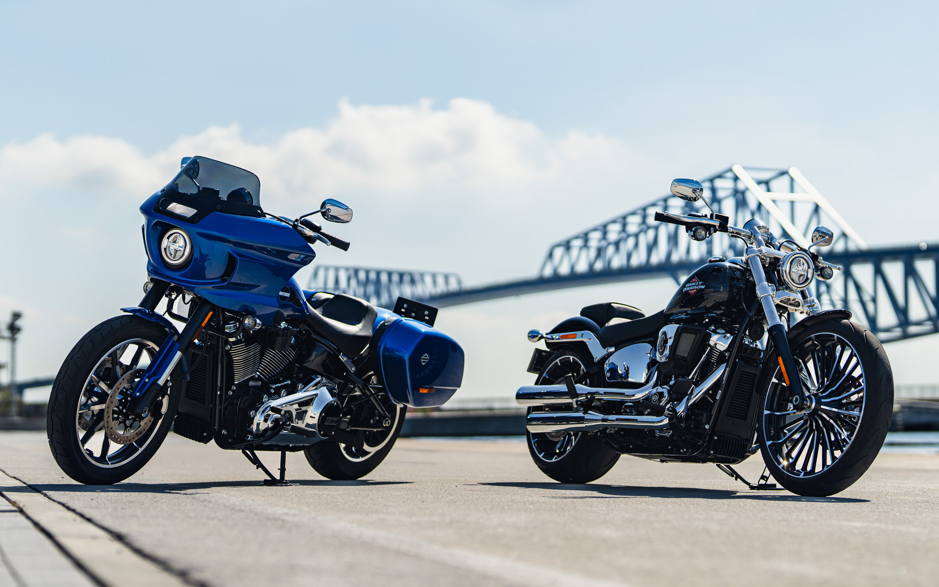 ハーレーダビッドソン「ブレイクアウト」「ローライダーST」2025年