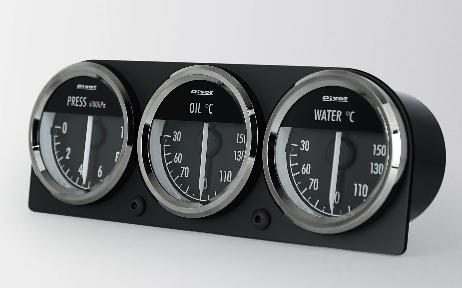 ピボット、Φ52用3連メーターパネル 「STING 52」「GT GAUGE-52」などに