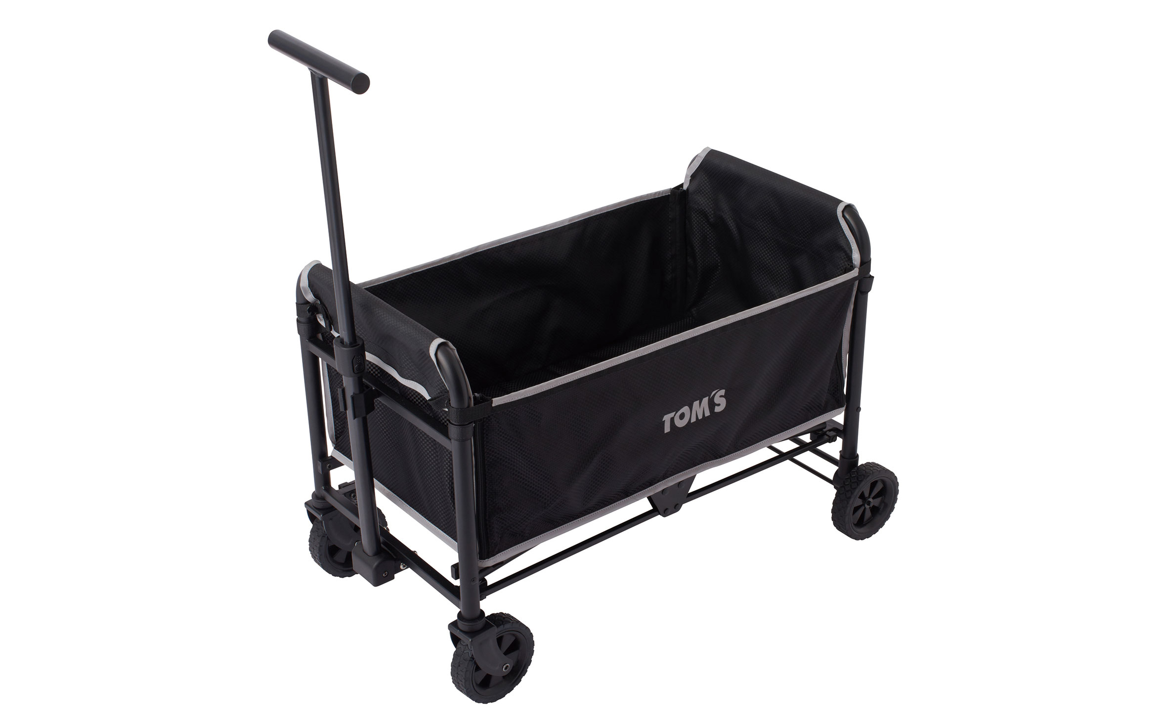 トムス、「座れる折りたたみトムスキャリーカート」 停車時耐荷重