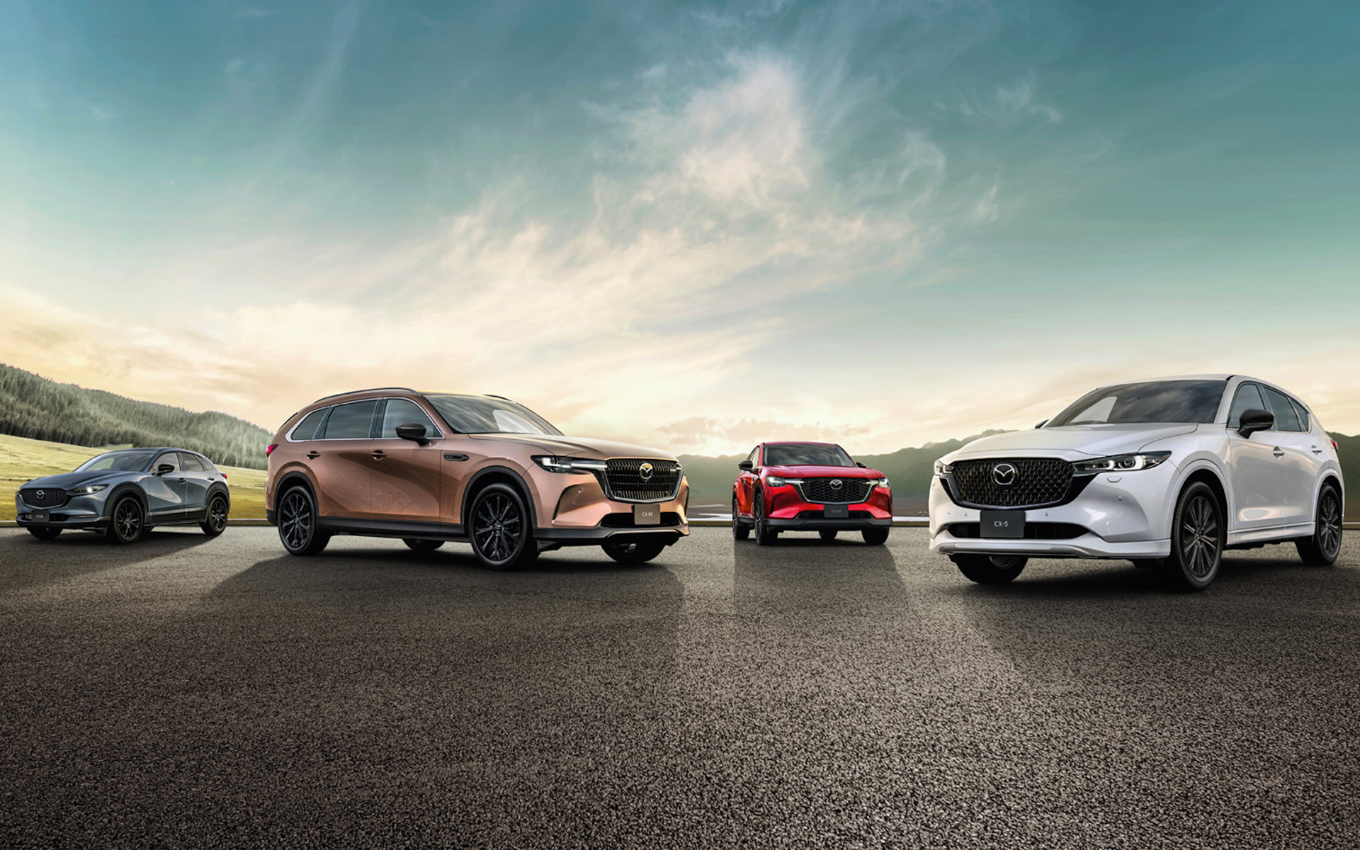 マツダ、「MAZDA3」「CX-30」「CX-5」「CX-60」「CX-80」5車種に