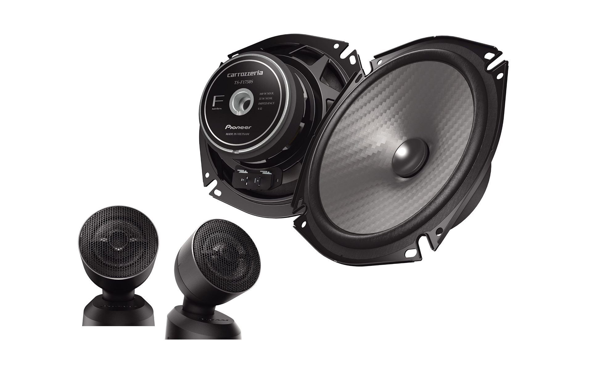 パイオニア、カロッツェリア カスタムフィットスピーカーの