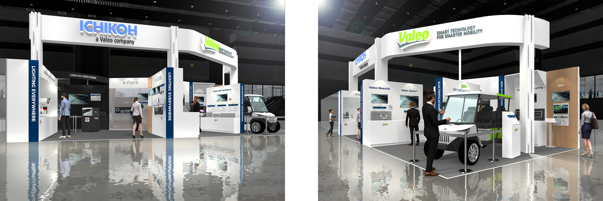 ヴァレオ、新型「eAccess」「iSMMG」など最新48Vシステムをジャパン
