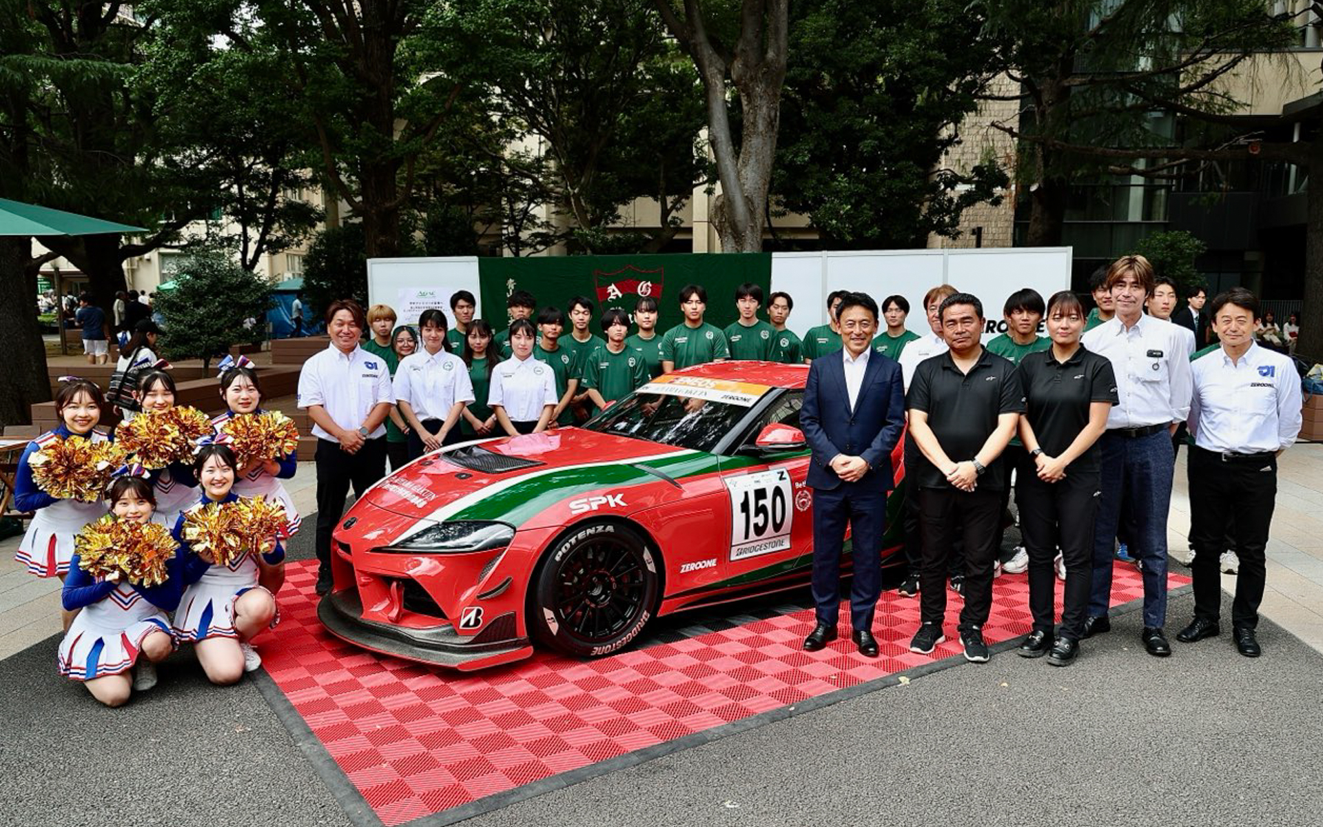 SPK、青学自動車部の「スーパー耐久シリーズ参戦プロジェクト」を