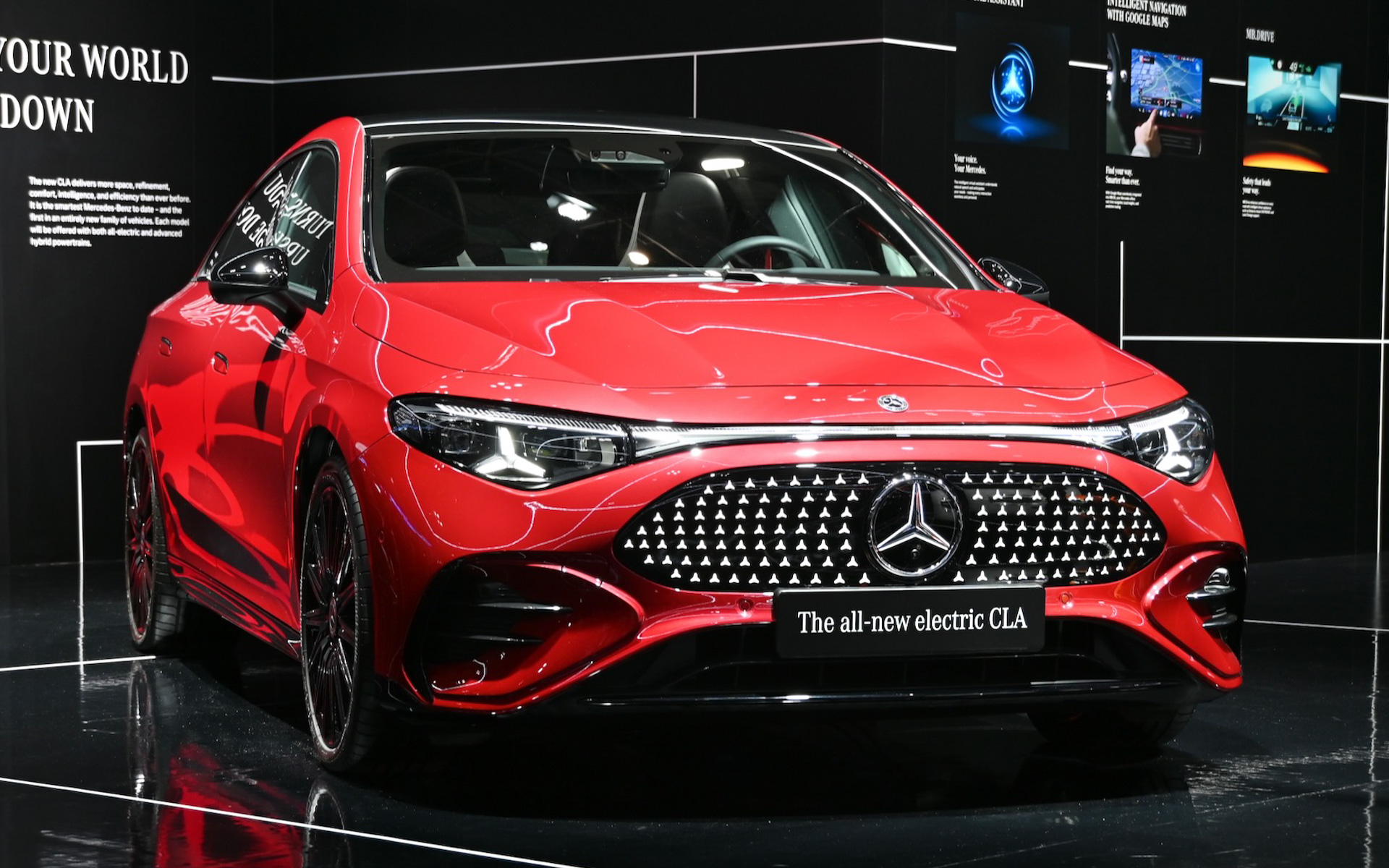 メルセデス・ベンツ、日本初公開の新型「CLA」「GLC」やAMG初のBEV