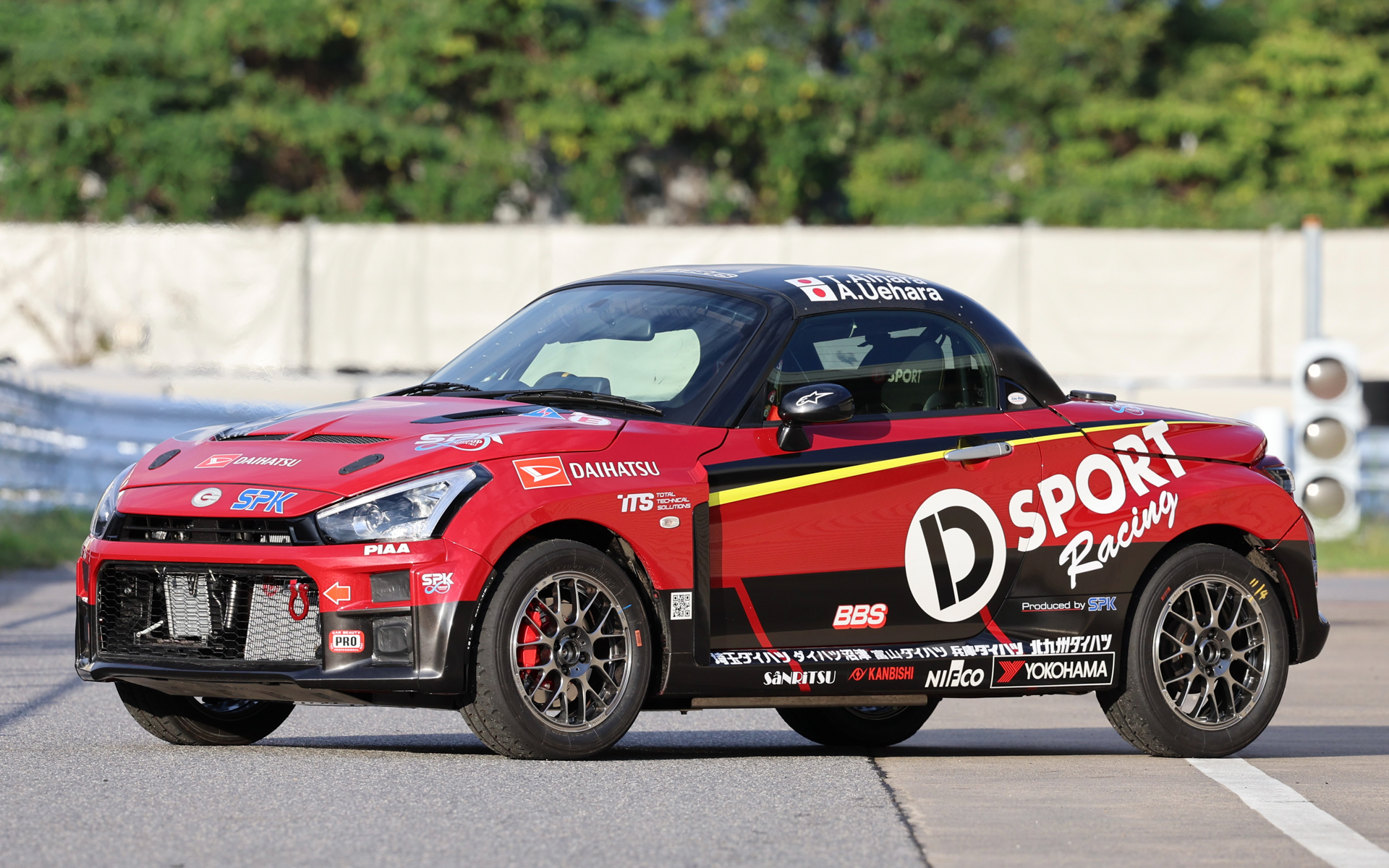 ダイハツ×SPK、D-SPORT Racing Teamの「コペンGRスポーツ」でラリー