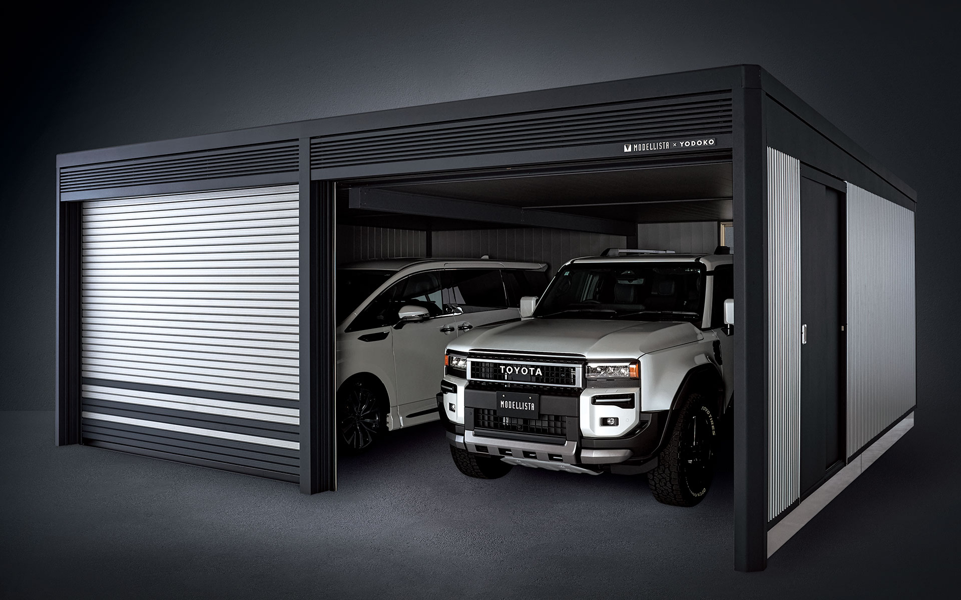 モデリスタとヨドコウのコラボガレージ「ヨドガレージ ラヴィージュIII