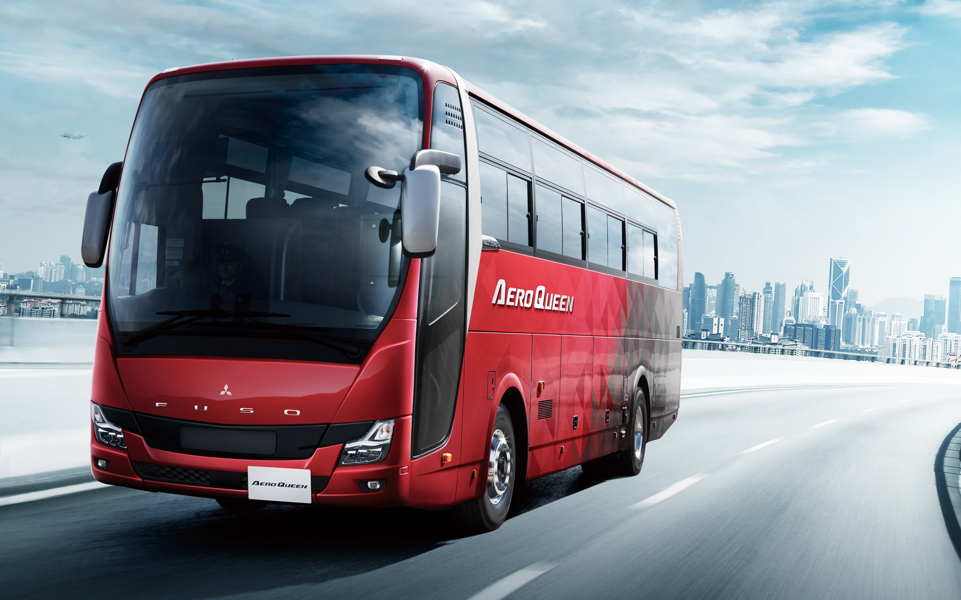 FUSO AERO ACE 1/43 観光バス レッド 最後の2台 FUSO AERO ACE 1/43 観光バス レッド 最後の2台