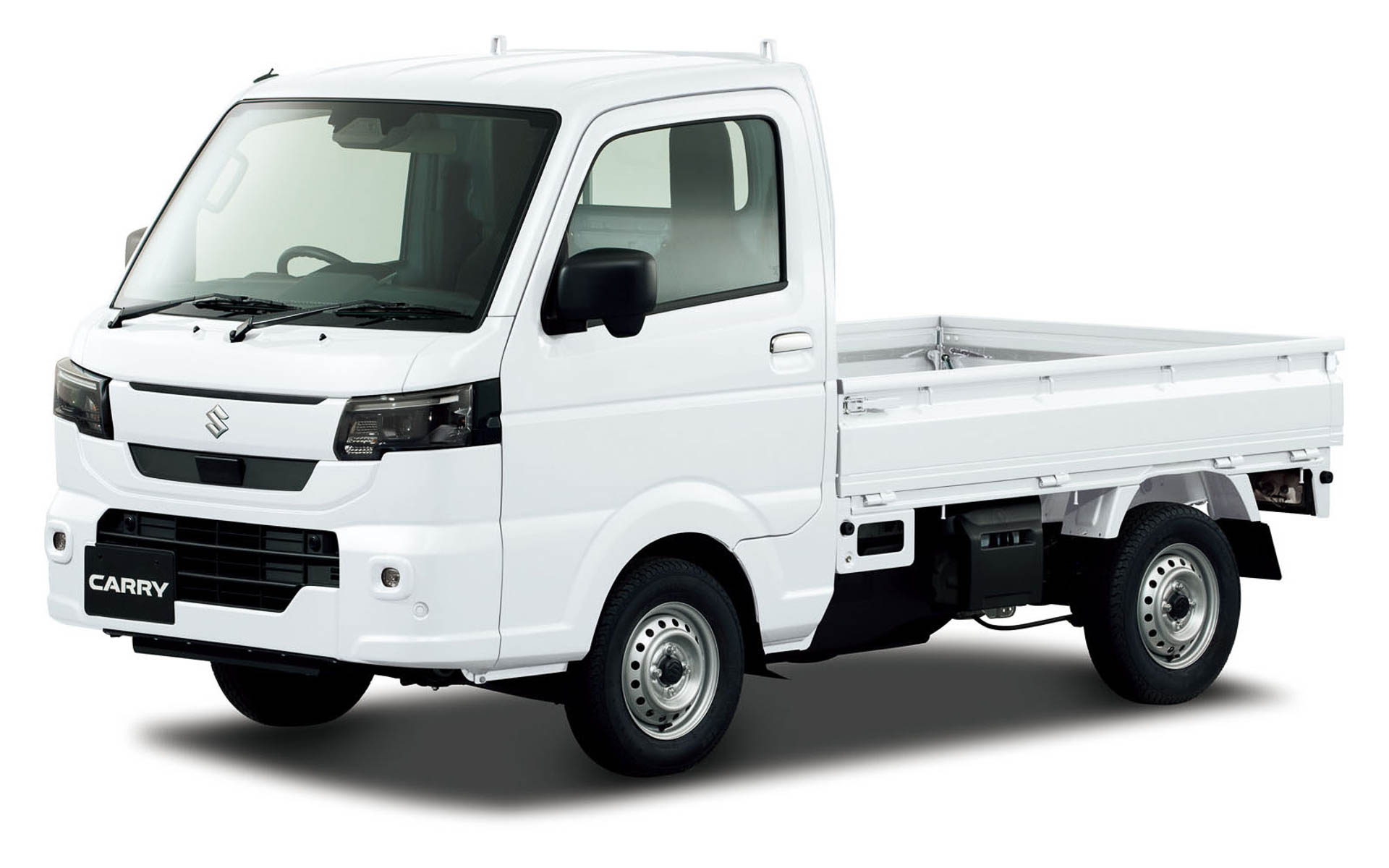 車検長スズキ キャリー 軽トラック ホワイト スズキ、軽トラック「キャリイ」シリーズ一部仕様変更 フロント外観