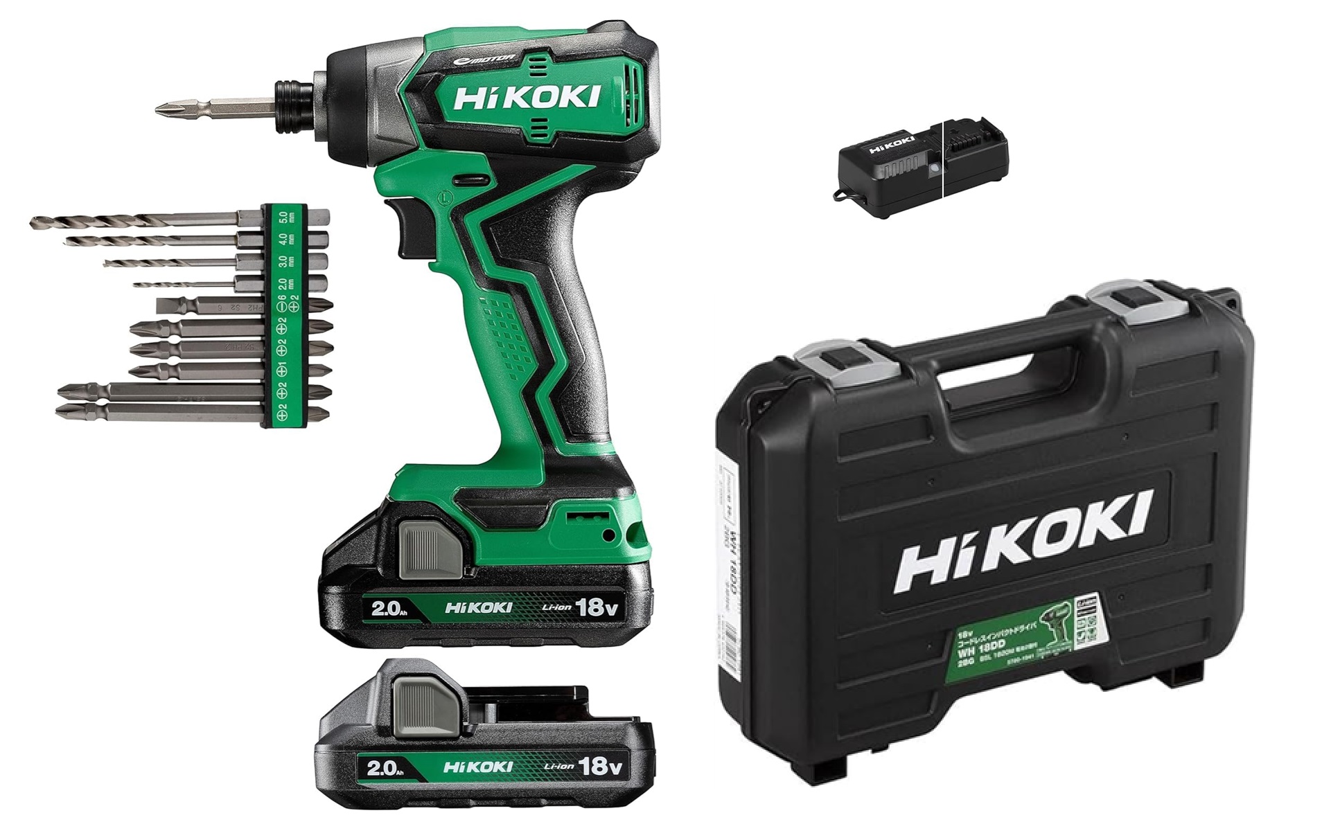 ハイコーキ　日立工機　インパクトドライバー　プロ用バッテリー　フルセット　状態良　20000円 セール情報】本日のPICK UP】プロ用「電動インパクトドライバー」脱着