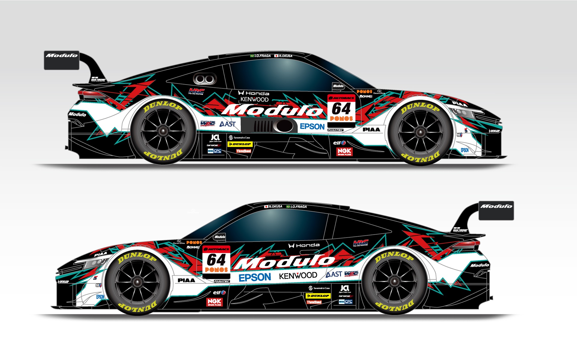 ホンダアクセス、スーパーGTに挑む「64号車 Modulo Nakajima Racing