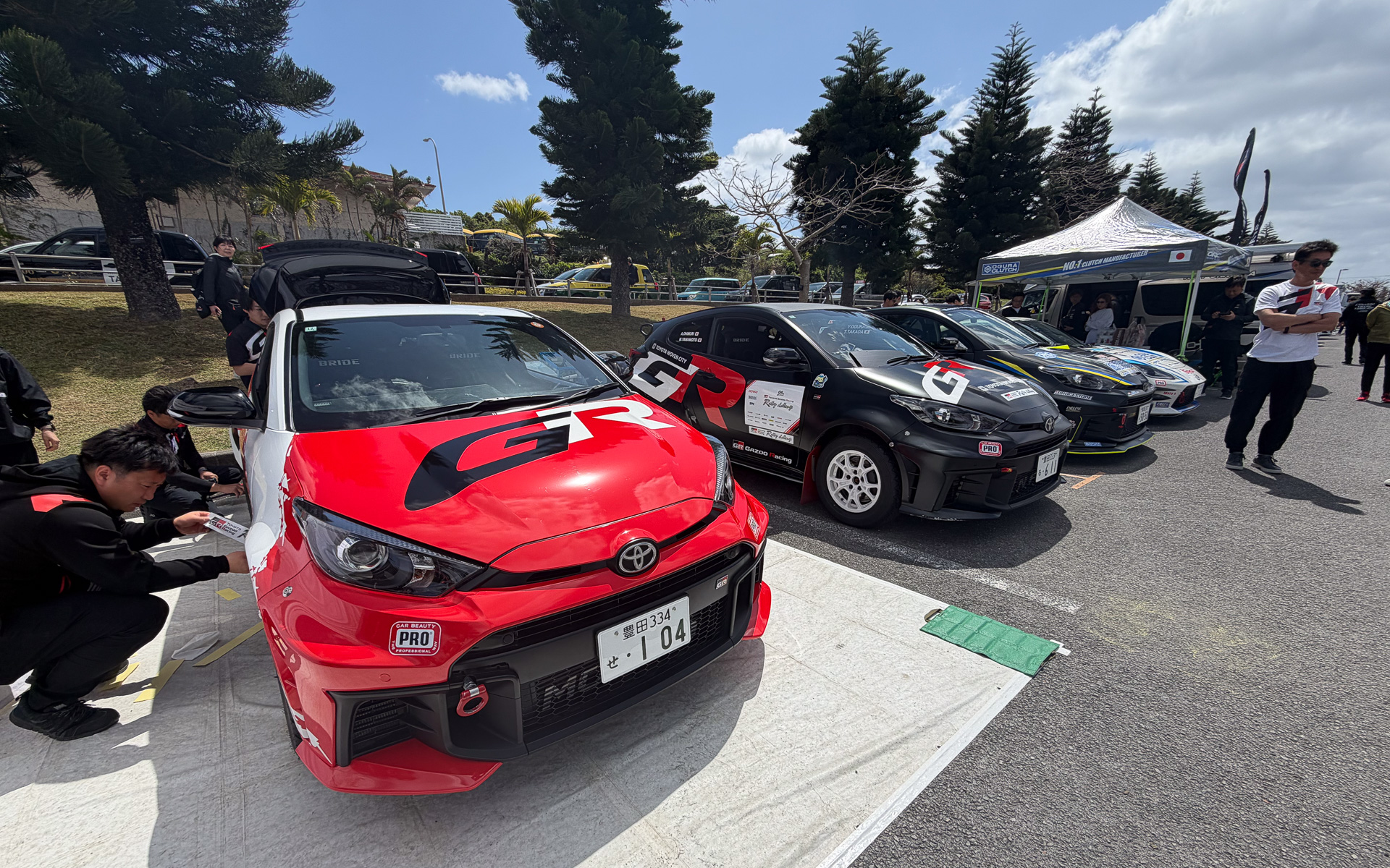 Akio Toyoda Competes in Rally Challenge with 8-Speed AT GR Yaris, Finishes 6th, Cheers on Takamoto Katsuta