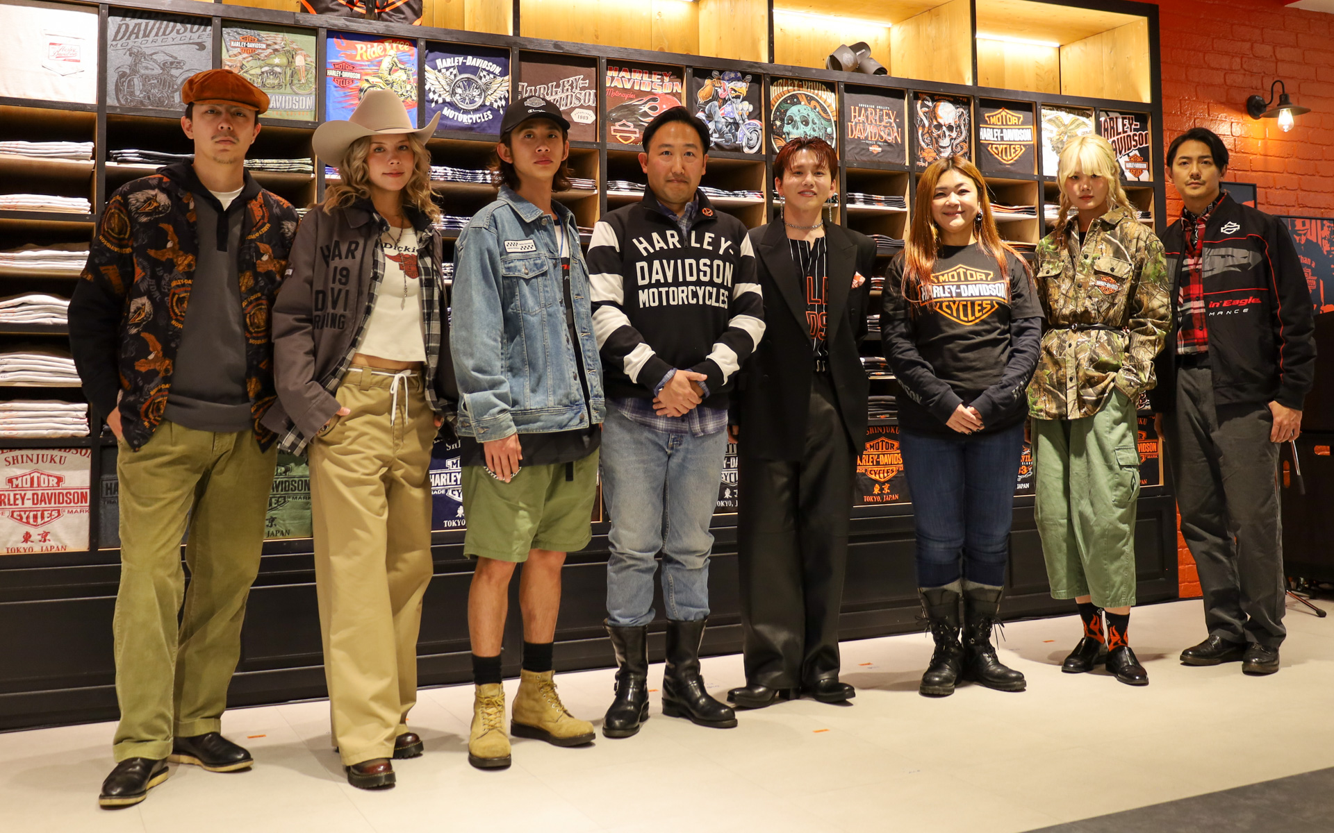 ハーレーダビッドソン STYLE新宿」オープニングイベントに花村想太さん