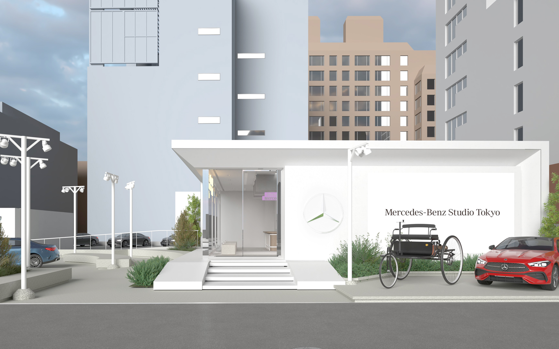 表参道にメルセデスの新拠点がオープン！