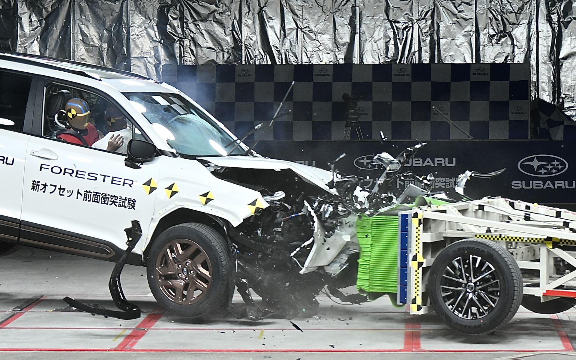 Subaru Forester Earns 2025 Five-Star Safety Award in Japan, Crash Test Demo Revealed