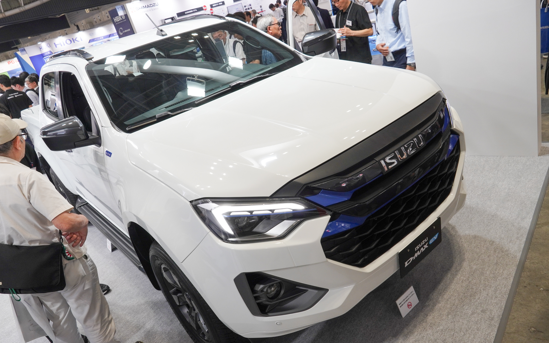Isuzu & UD Trucks Showcase Unreleased D-MAX EV Pickup at Technology Exhibition