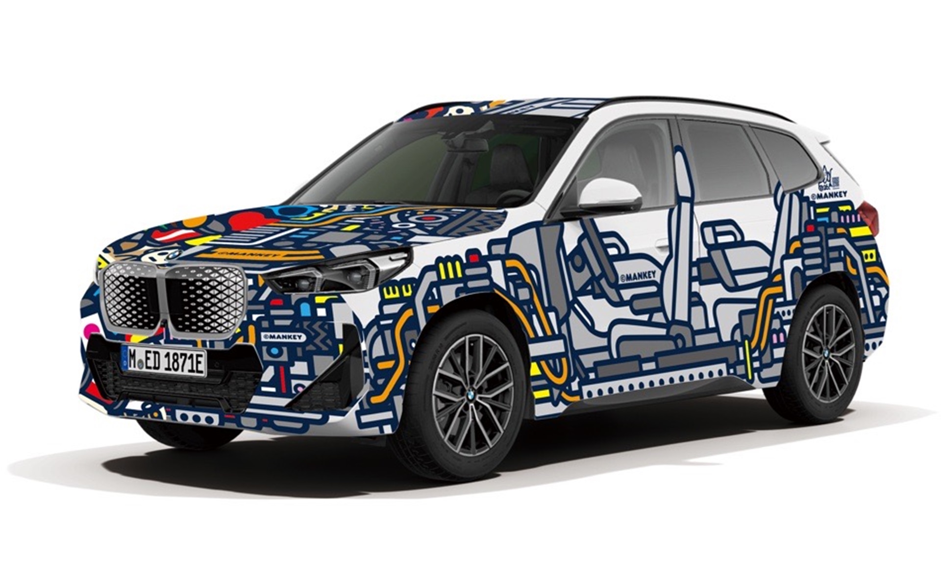 BMW、グラフィックデザイナーMANKEY氏が“歓び”をテーマにデザインした 
