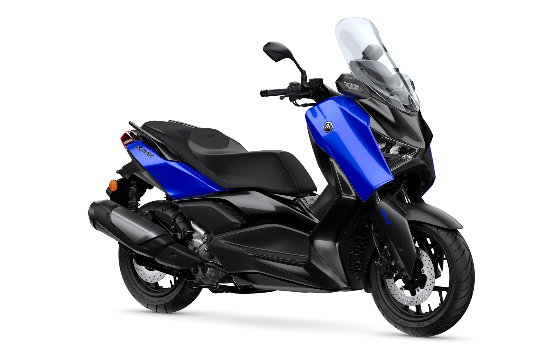 ヤマハ、「XMAX ABS」に新色「マットダークグレー」「ブルー」登場
