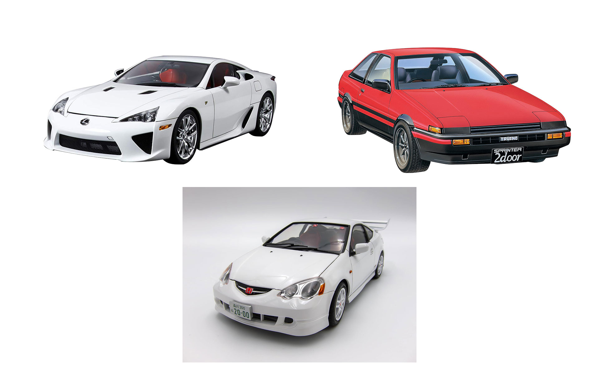 セール情報】本日のPICK UP】「LFA」も「AE86」も「タイプR」も
