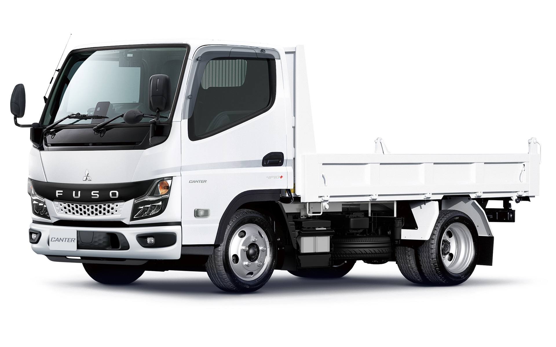 三菱ふそう　ブルーテックキャンター　プーリ 三菱ふそう、小型トラック「キャンター」一部改良 電動パーキング