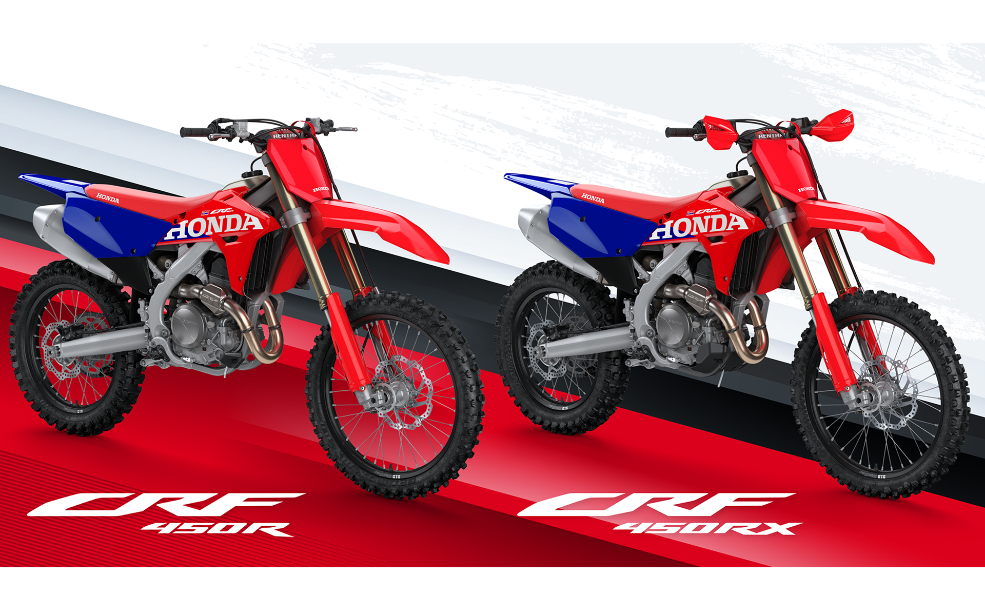 ホンダ、競技専用車「CRF450R」「CRF450RX」フルモデルチェンジ 新設計