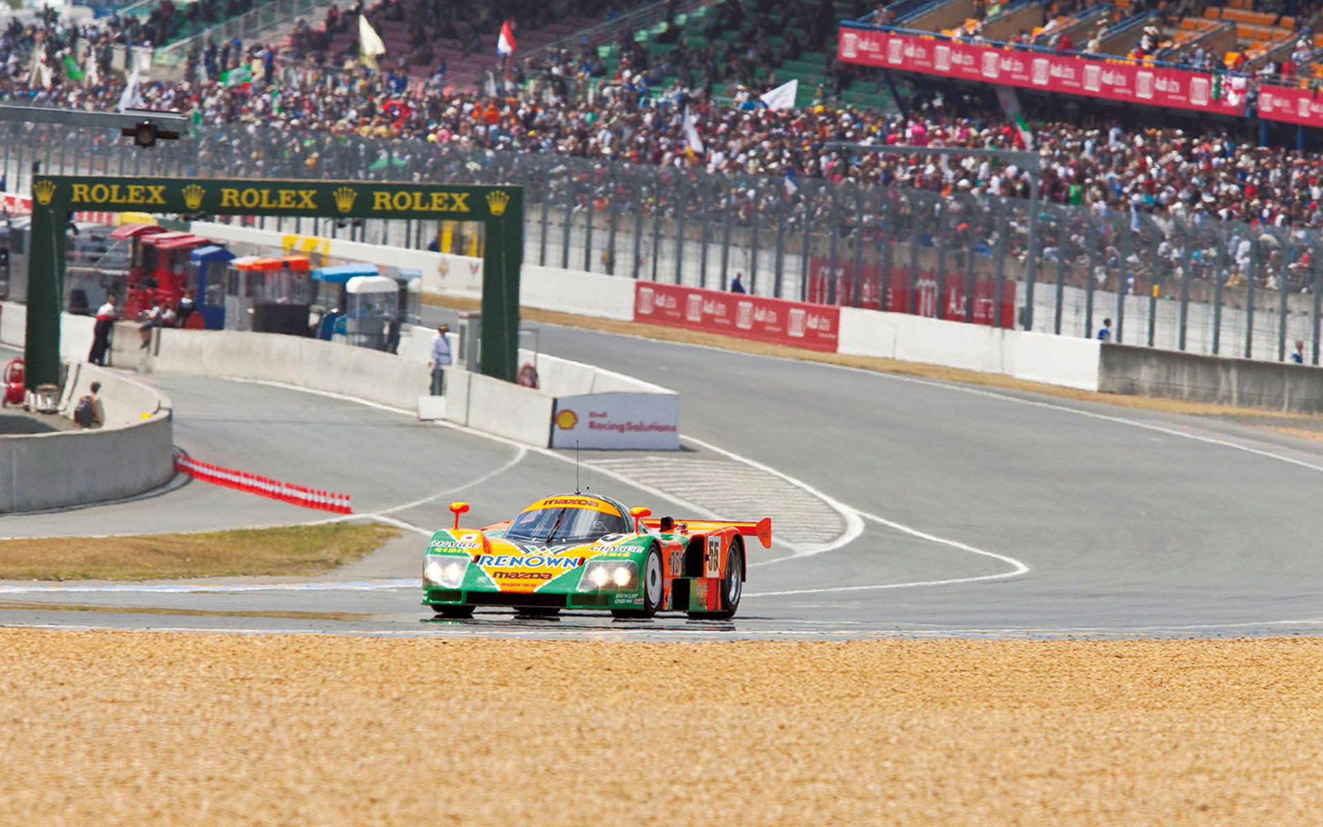マツダ、ル・マン クラシック2026でル・マン24時間レース優勝車