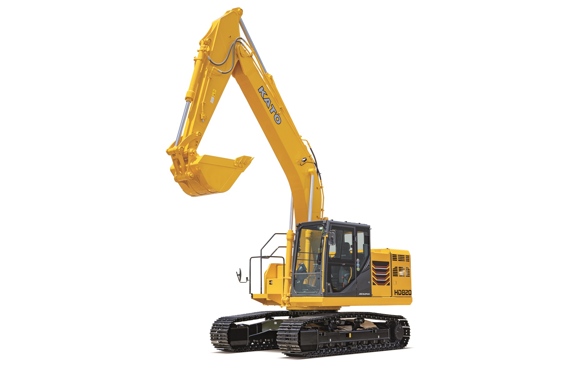 加藤製作所、REGZAMシリーズ第2弾となる新型「HD820-9」 土木現場の