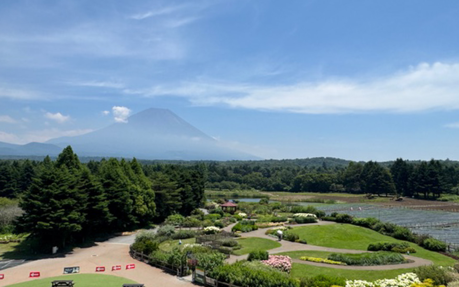 まるも亜希子の「寄り道日和」】富士山麓にある英国式庭園へ