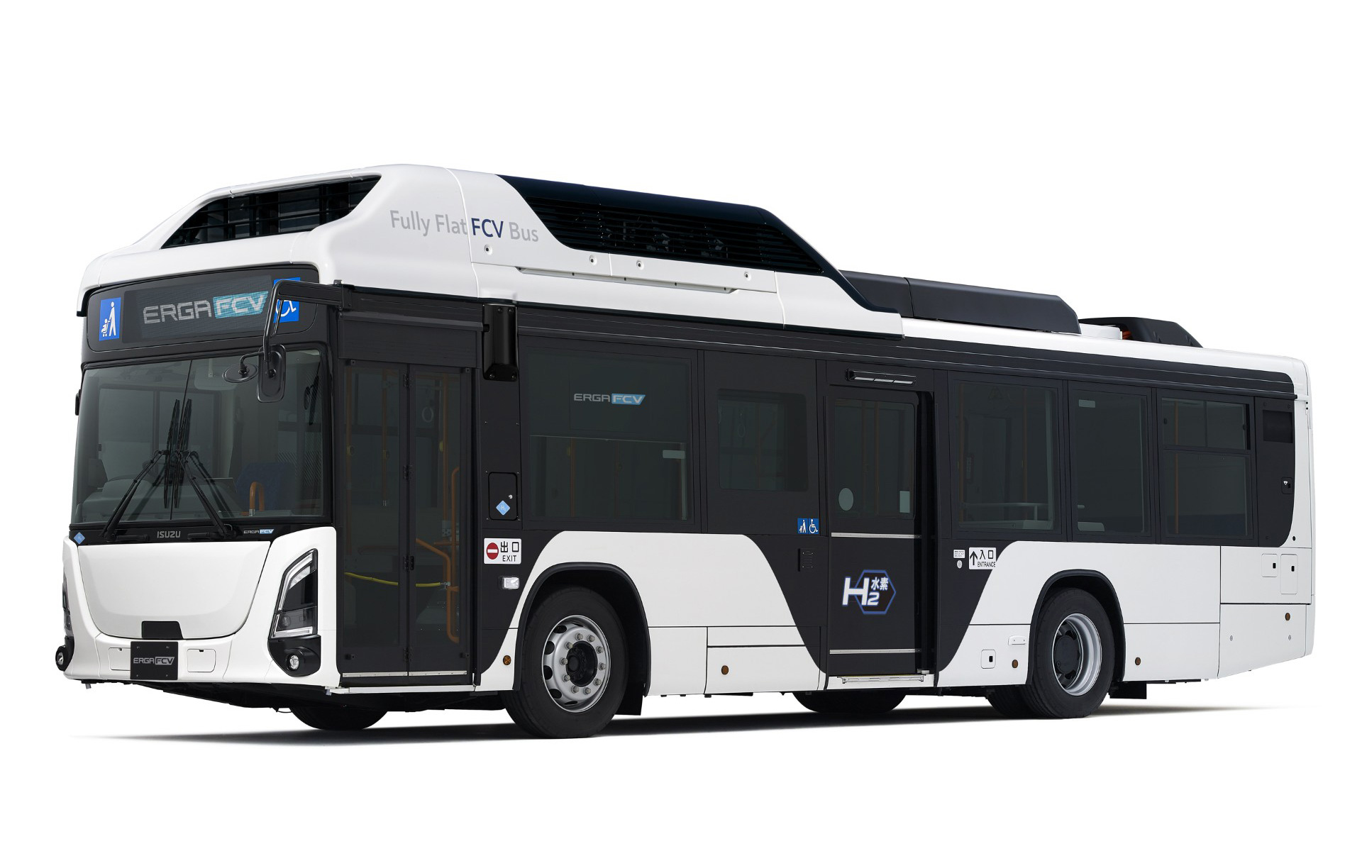 いすゞ初の燃料電池路線バス「エルガFCV」発売 トヨタと共同開発で航続