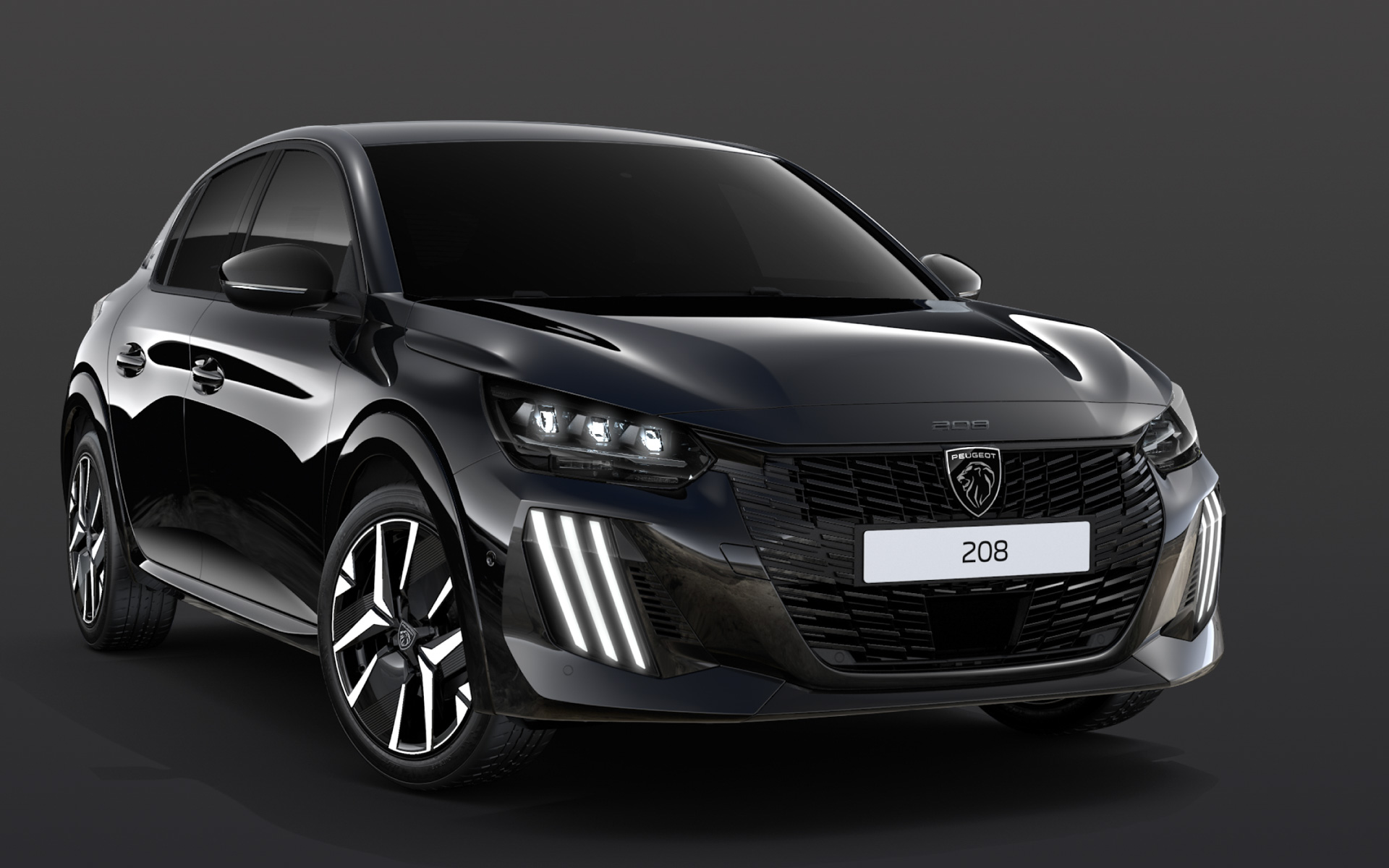 画像］プジョー、ブラック仕立ての限定車「208 GTハイブリッド